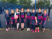 Mum and daughter duo teaching netball skills from home