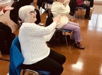 Chairobics gives seated exercise to music in Whitehill