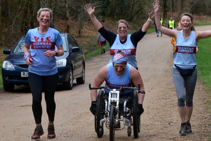 Farnham Runners enjoy memorable run in forest
