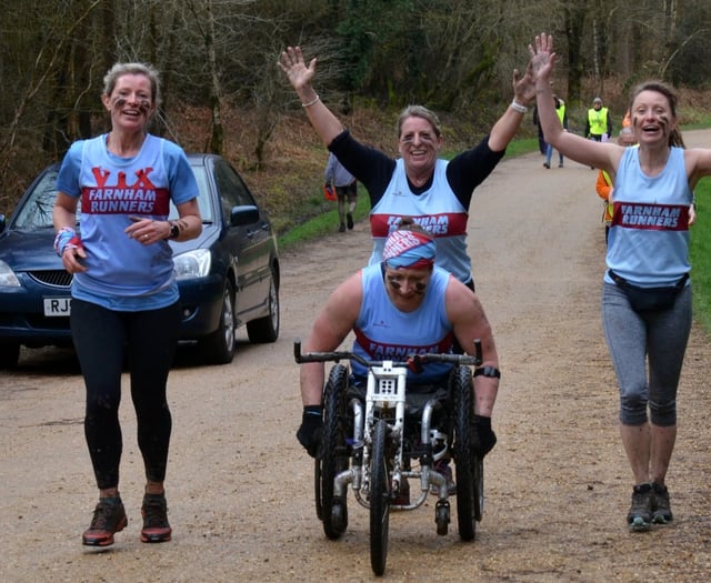 Farnham Runners enjoy memorable run in forest