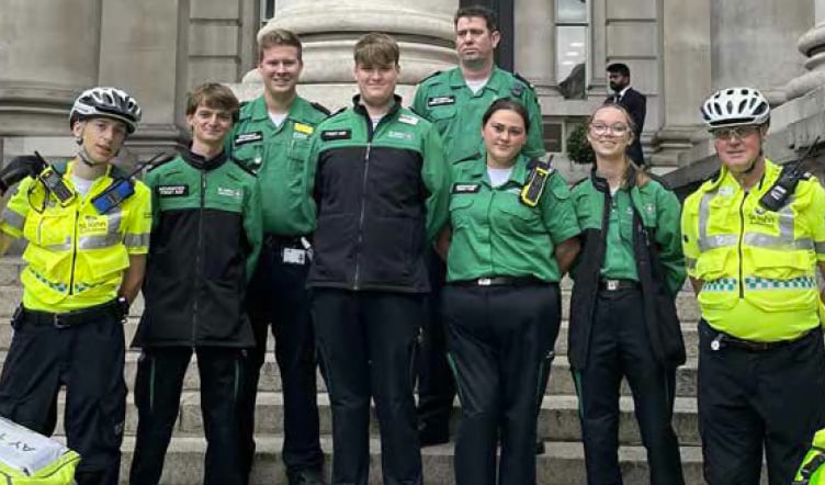 Volunteers from Haslemere and Liphook’s St John Ambulance branch helped out in London as millions of mourners paid their respects to the late Queen Elizabeth II  