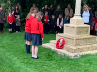 St Mary’s Bentworth CE Primary School pays Remembrance tribute 