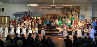 Nativity at St Matthew's in Blackmoor reached for the stars