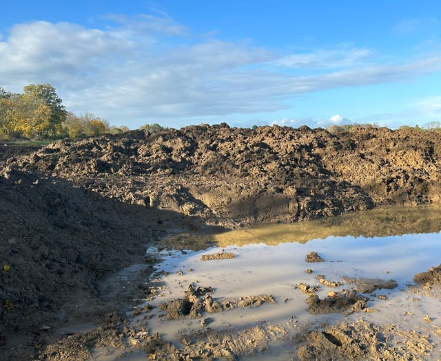 Farmer furious at destruction of land after Heathrow pipeline works