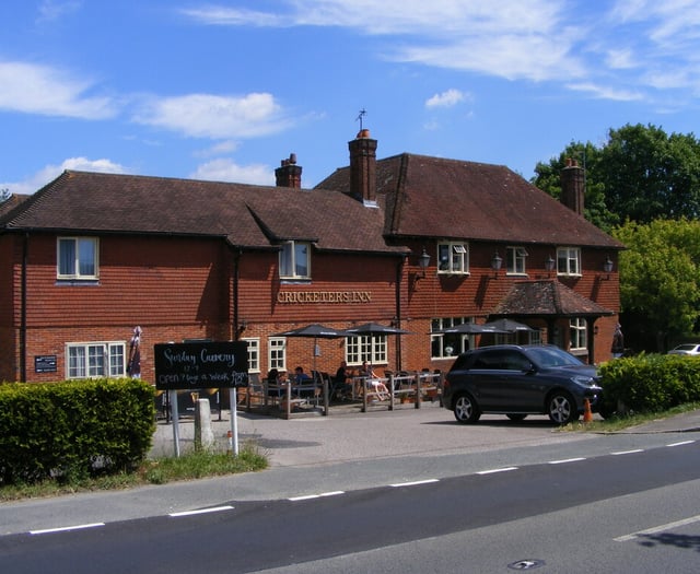 Steep's 160 year old village pub The Cricketers closes for refurb