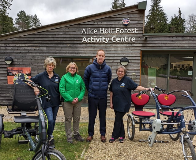 New dementia-friendly sessions launched at Alice Holt Forest