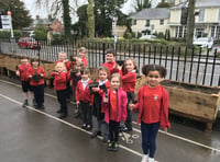 Planting a hedge will clean the air at Alton Infant School