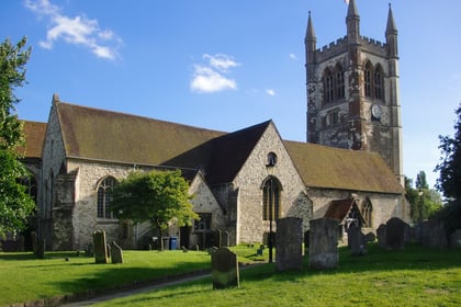 Police search for answers as human bones appear in churchyard