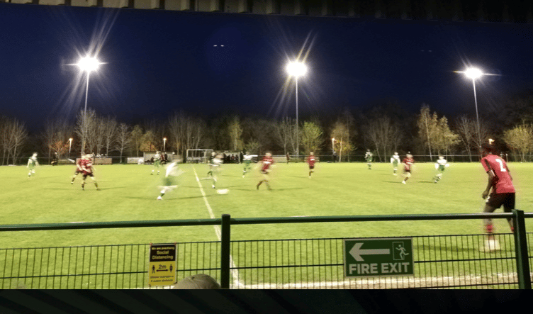 Action from Petersfield's match at Totton & Eling