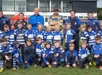 Haslemere RFC’s under-nines end season at Harlequins Minis Festival