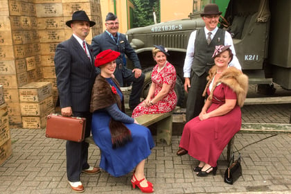 Swing into action at the Watercress Line’s 30s and 40s weekend