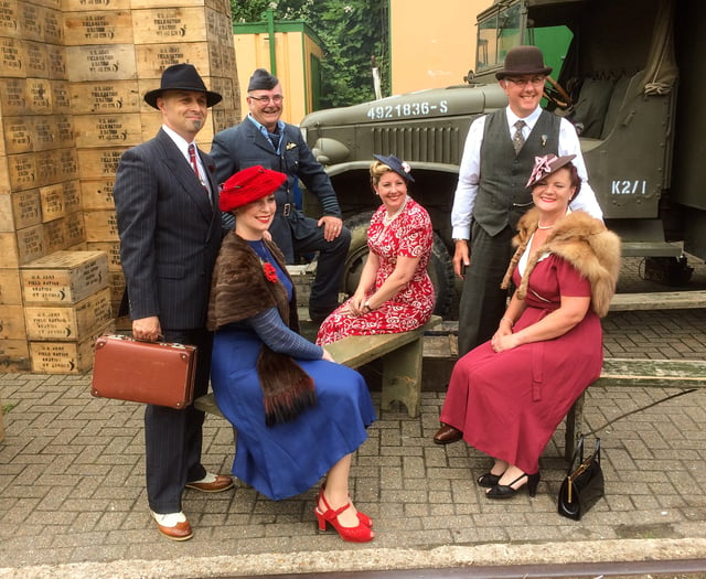 Swing into action at the Watercress Line’s 30s and 40s weekend