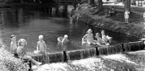 Do you remember the pool created by the old weir in Gostrey Meadow?