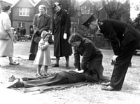 An 'emergency' at Gostrey Meadow in the days before CPR and defibs