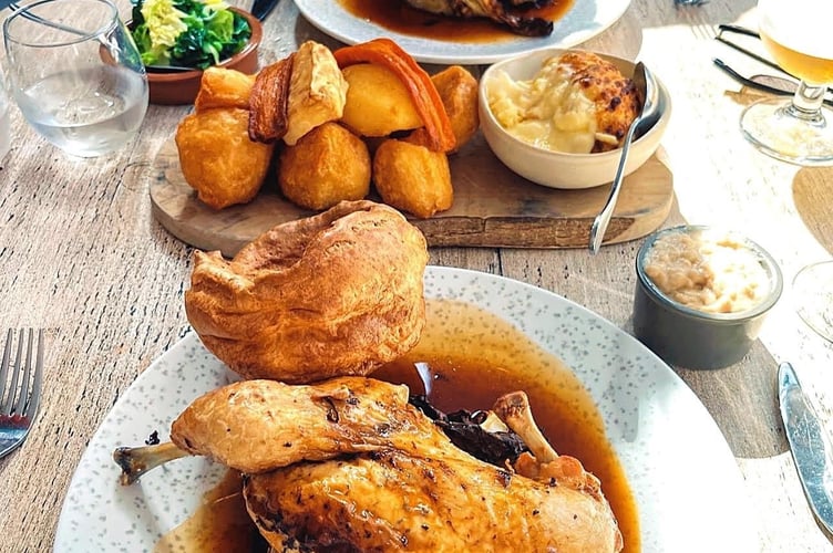 The Hanger Freehouse's Sunday roast