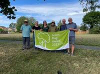 Badshot Lea Pond and Orchard receives its first Green Flag award