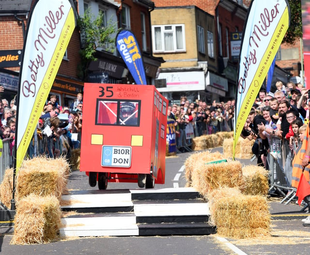 Memorable day of soap and glory in Bordon town centre