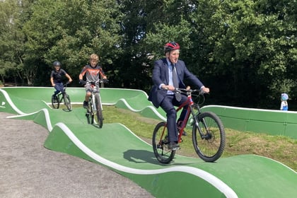 MP opens UK-first pump track in Liss