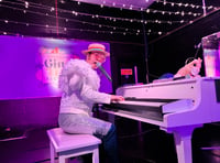 Watch: Young Elton dazzles at last weekend's Gin and Fizz Festival