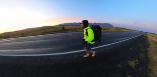 A 740km fundraising run in Iceland cut heartbreakingly short