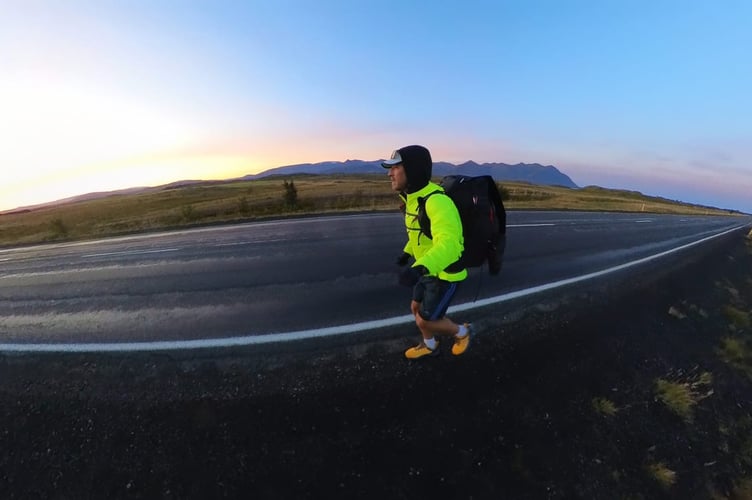 Adam Wade Iceland run