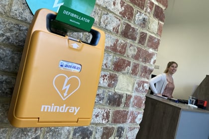 Petersfield accountants has a lifesaver as defibrillator installed
