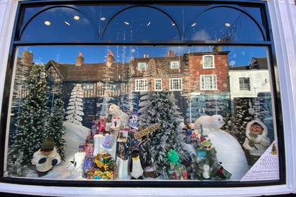 Christmas comes early at Elphicks department store in Farnham