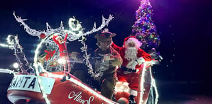 Santa's Sleigh hitting the road as tour of Alton and Holybourne begins