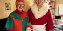 Mrs Claus is coming to town as Bordon mum  dresses the part for RSPCA