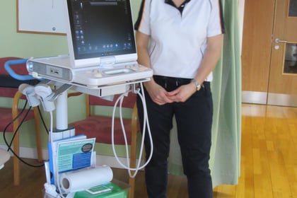Holy Cross Hospital Physiotherapy Centre's new cutting-edge ultrasound