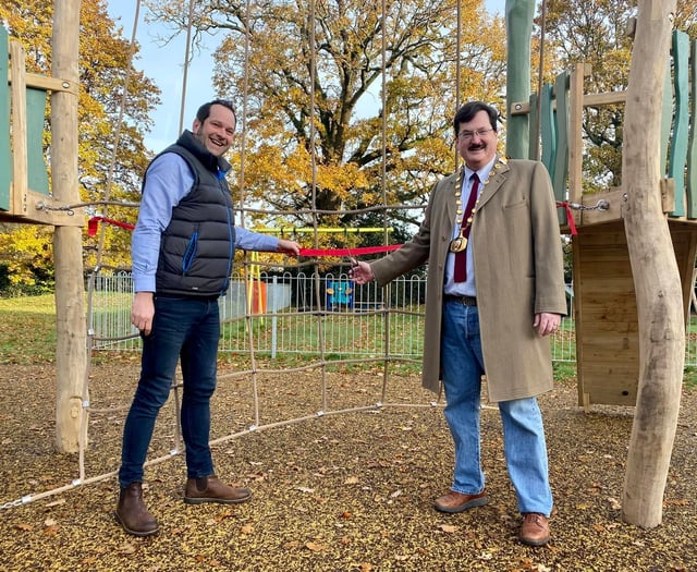 Ring the bells as Petersfield play area reopens after £40k makeover