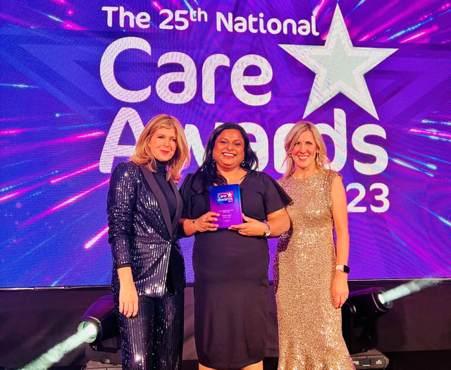 Queen Sheeba: Horndean care home nurse is named country's best