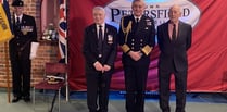 Ceremony for Petersfield and Liss recipients of Nuclear Test Medal