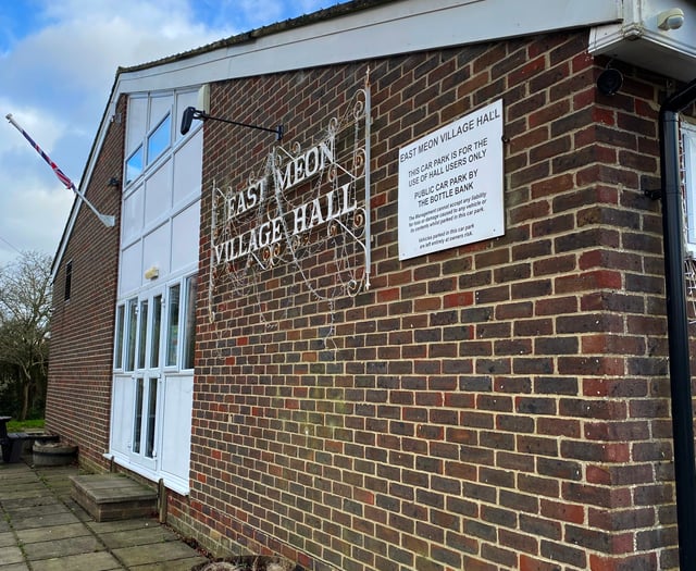 Online fundraising campaign launched for East Meon village hall revamp