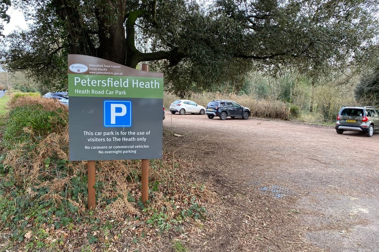 Heath Road car park Petersfield