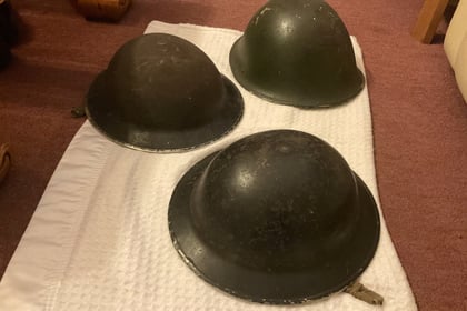 VIDEO: Second World War-era helmets discovered at Farnham station
