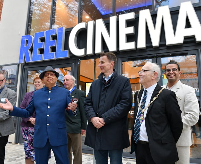 GALLERY: Jeremy Hunt cuts the film reel to open Farnham's new cinema