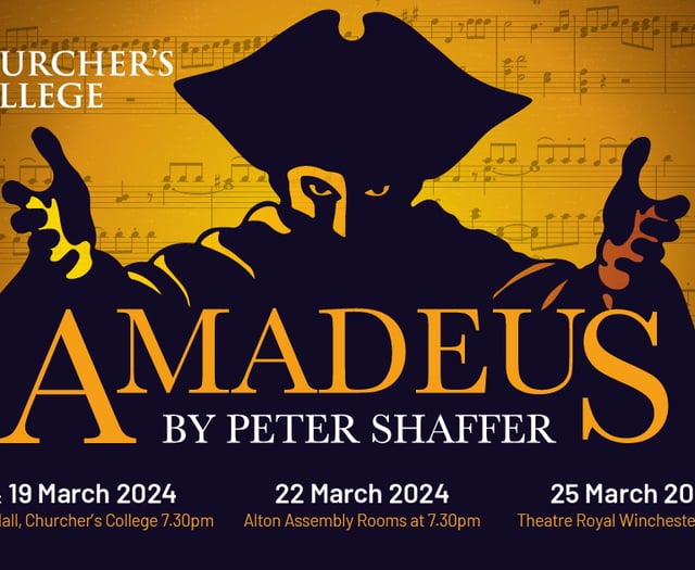 Students from Churcher's College presenting Mozart play Amadeus