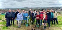 Hawthorn Community Orchard planted in Alton to honour King Charles III