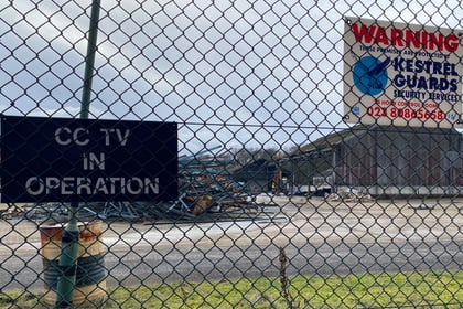 Apple Pie depot is crumbling as demolition begins at Longmoor site