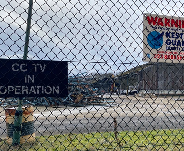 Apple Pie depot is crumbling as demolition begins at Longmoor site