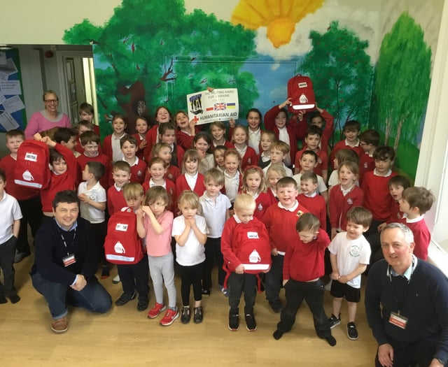 East Hampshire school children help their counterparts in Ukraine