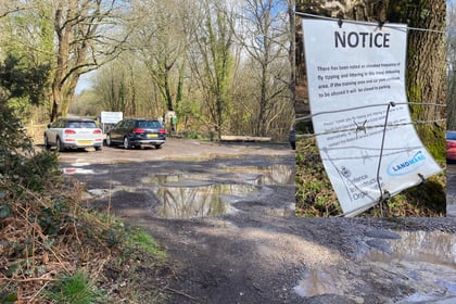Fly-tippers could force closure of popular car park near Longmoor