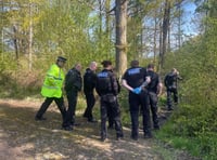 Police swoop on man suspected of assaulting walkers in woodland