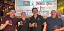 Beer festival organisers pump £1,600 into men's shed relocation