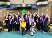 Praise for choir as concert raises £450 for wellbeing charity