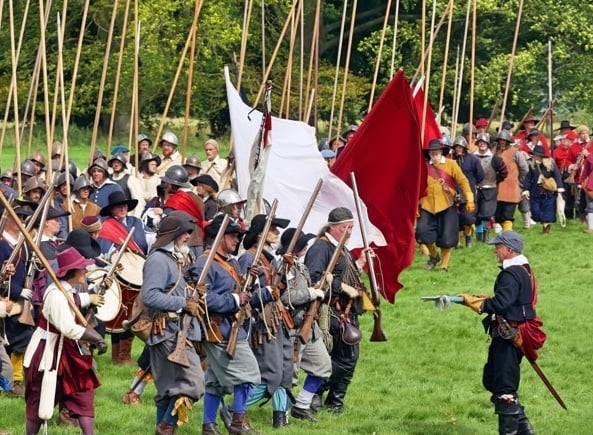 The battle will be reenacted on the same field where Parliamentarians and Royalists fought 380 years ago (Sealed Knot)