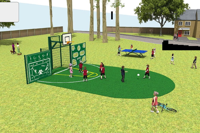 Cypress Road Whitehill play area scheme