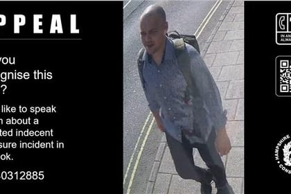 Police release CCTV image following indecent exposure in Liphook