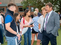 Churcher’s College students celebrate A-level results